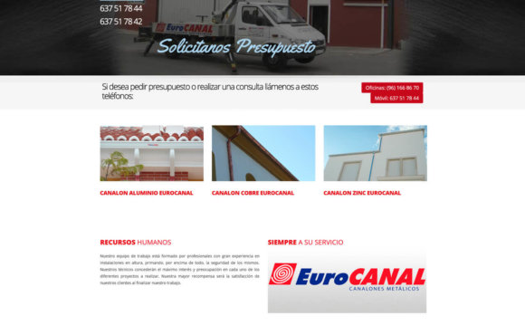 Eurocanal Instalacion de Canalones