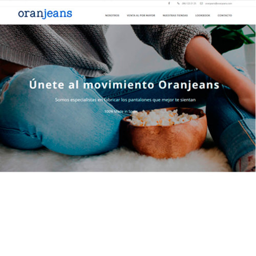 OranJeans Pantalones vaqueros para hombre y mujer