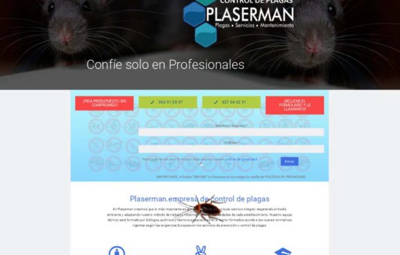 Plaserman Control de Plagas